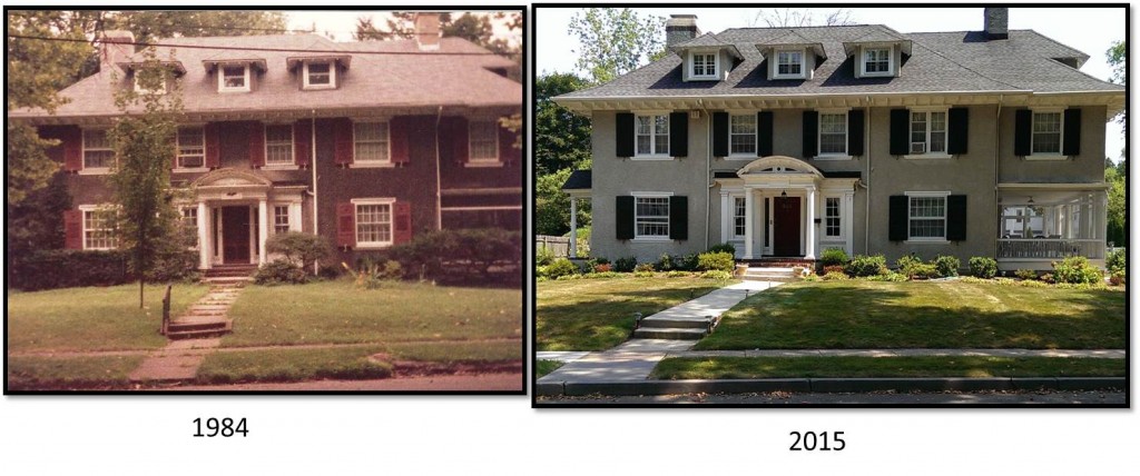 Addams Family Mansion - Then & Now