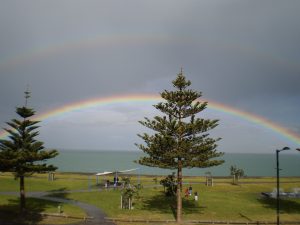 Rainbow over Hawkes Bay