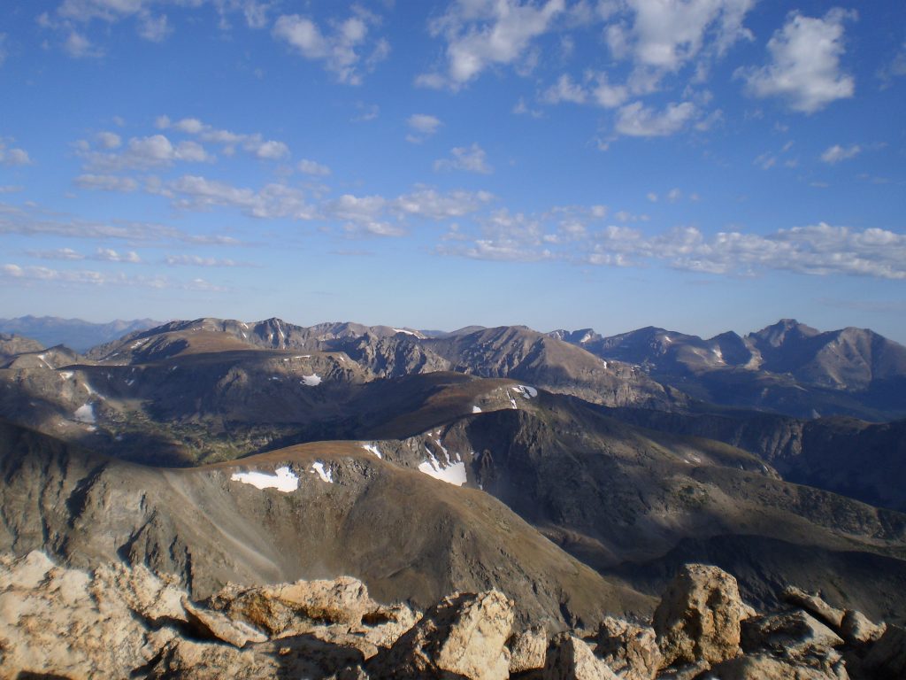 View from the top of Mt. Audubon