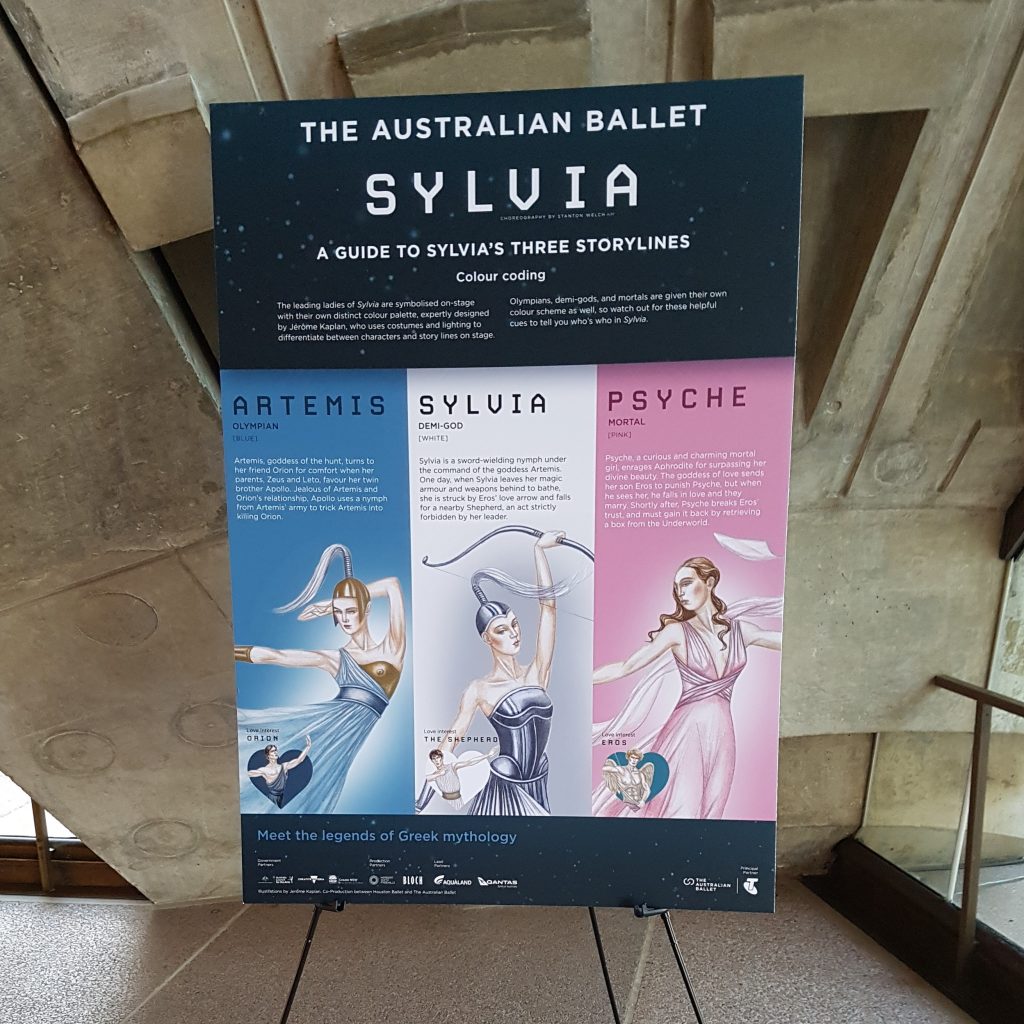 Sylvia Ballet Poster