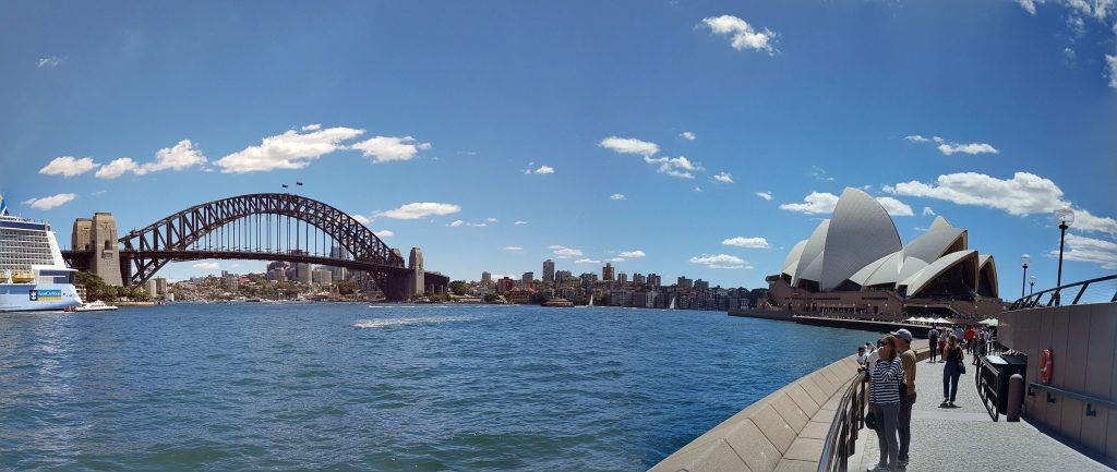 Sydney Harbor with Opera House
