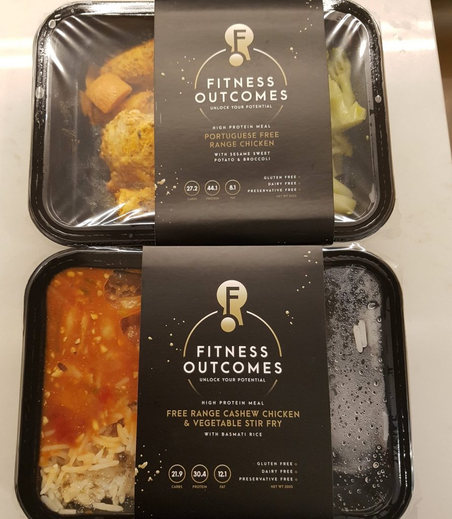Fitness Outcomes Meals - high protein, gluten free. 